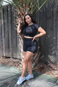 Black Adventure Short